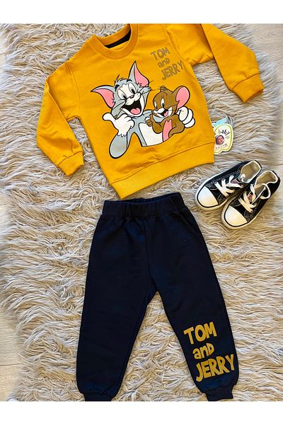 enes baby Tomm and Jerry boys' seasonal 2-piece set
