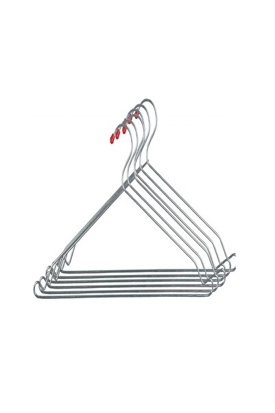 Mehmetçiğin Sesi 6'lı Metal Elbise Askısı 2,5 mm Metal Kıyafet Askısı