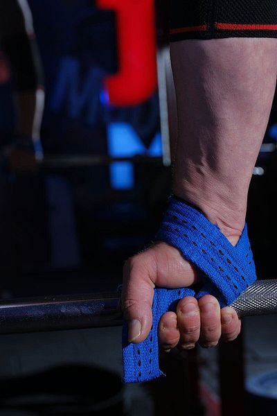 Dex Supports Lasting Energy Weight Lifting Strap Weight Belt Lifting Straps Fitness Weight Strap Pro Blue