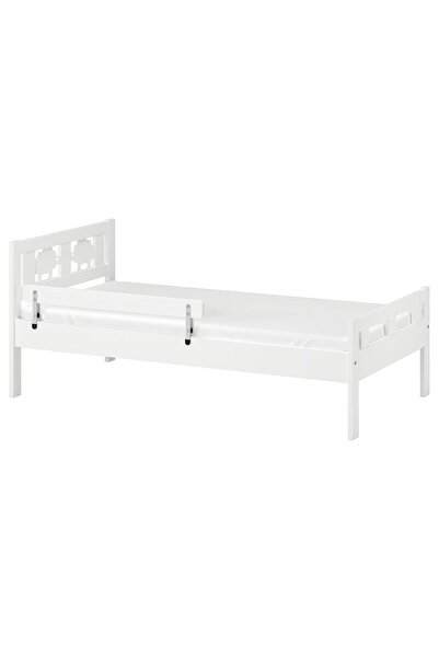 IKEA parmaklıklı çocuk karyolası, beyaz, 70x160 cm