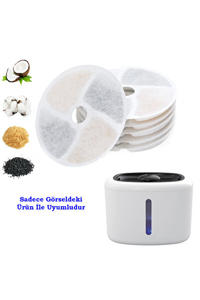 PETSİ Aktif Karbon Yedek Filtre 2 Adet (KPF-10550 SU PINARI UYUMLU AKTİF KARBON YEDEK FİLTRE)