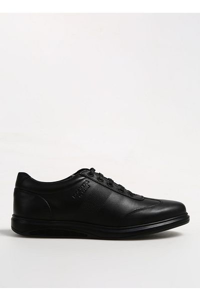 Dockers By Gerli Men's Black Leather Casual Shoes230140 4FX
