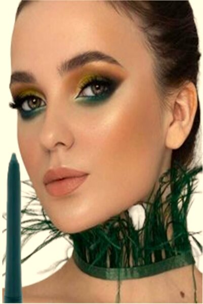 Maybelline New York Orman Yeşili Eyeliner- Su Geçirmez +36HR Karbon Mat Geri Çekilebilir Göz Kalemi