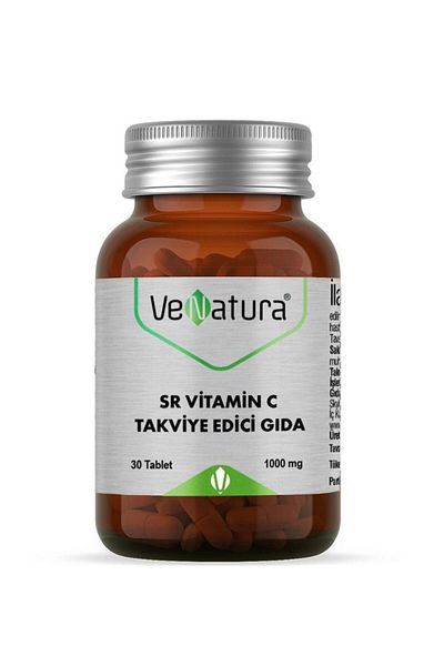 VeNatura SR Vitamin C 1000 mg Food Supplement 30 Tablets (E2'quality)