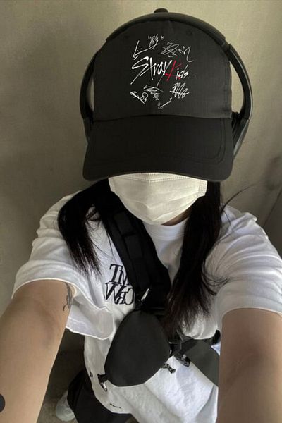 Touz Moda Μαύρο καπέλο Stray Kids
