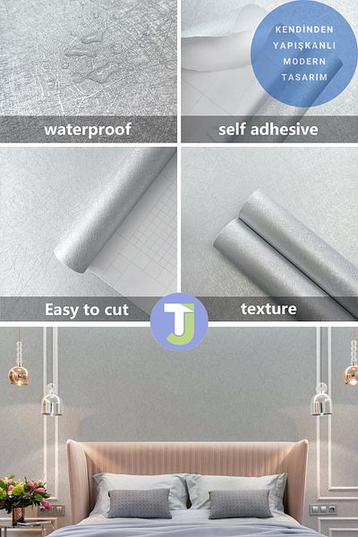 Technojet Self-adhesive Kitchen Bathroom Countertop Wall Cabinet and Table Covering 60cmX100cm