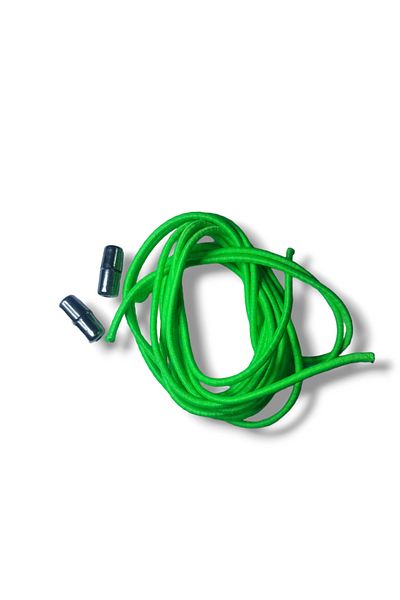 Öztürk Kundura Screw Rubber Lacing Highlighter Green