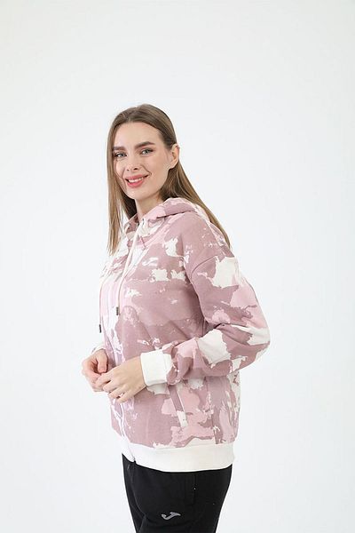 Joma Hanorac casual de damă, cu glugă, fermoar complet, Daisy W6222300