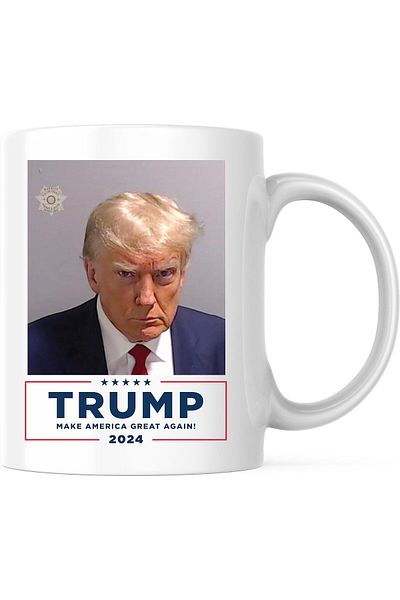 sıradışıhediyem Funny Coffee Cup Donald Trump designed mug cup we want name or occupation writable