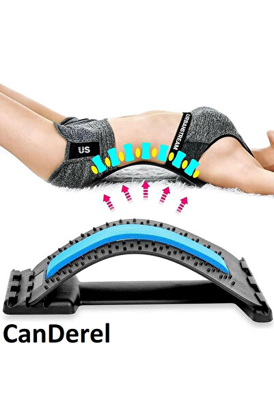 Canderel Vücut Dik Duruş Omuz Sırt Bel Omurga Düzleştirici 3 Kademeli Spor Al...