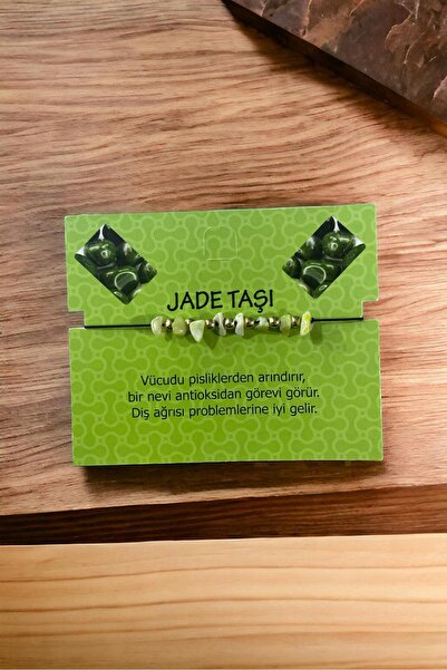 GÜZELYÜZ AVM Doğal Taş Bileklik Jade Taşı Bileklik