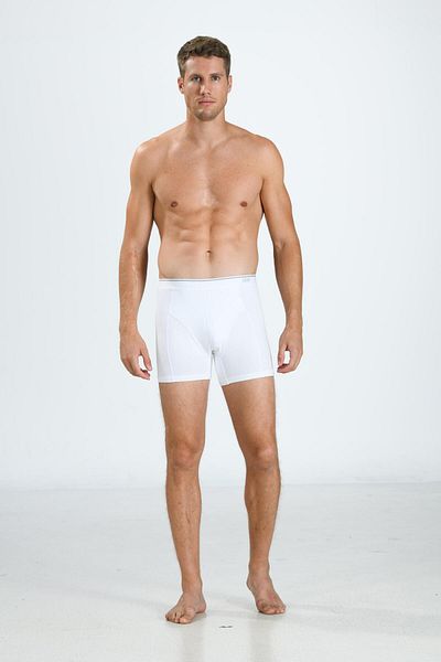 Jiber Ανδρικό White Lycra 3-Pece Boxer 322