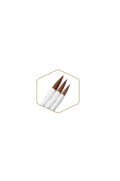 hobi market art Set de 3 pensule de scris pentru caligrafie chineză - E0441