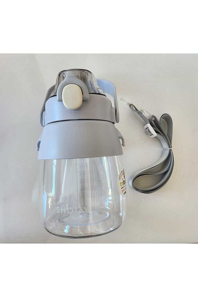 Shotay ST-6642 Gray Hippo Tritan 1050ML Tritan Handle Flask