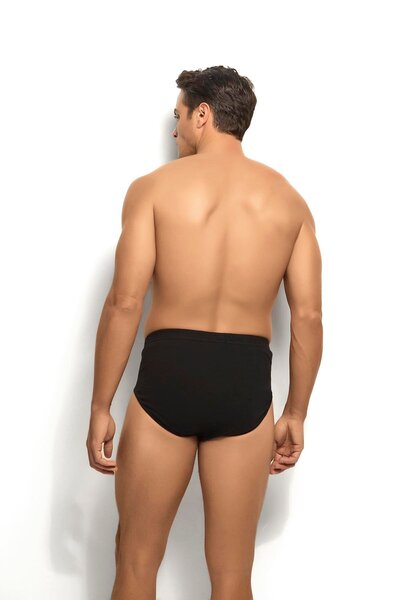Jiber Men's Black Slip Panties 129