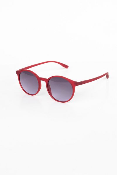 By Donetto New- Phera Unisex Red Bone Sunglasses