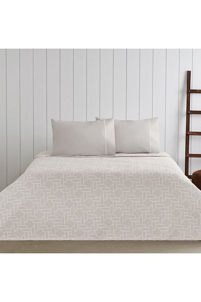 Taç Jacquard Pique Set Callie Stone Double