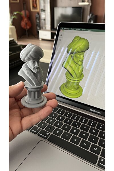 Giftbox3d FATİH SULTAN MEHMET HAN BÜST 15CM