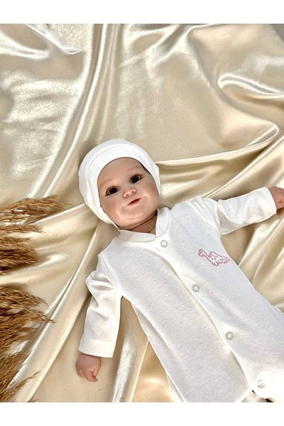 Zuff Baby GIRL PREMATURE BABY BALLS AND HAT 2-PACK