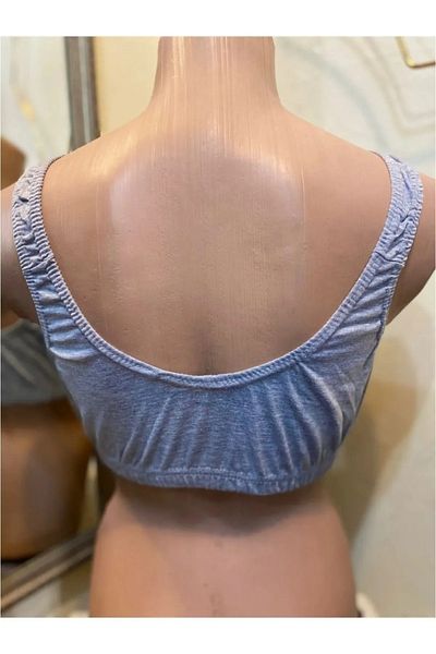 NARIYA Γυναικείο μεγάλο μέγεθος Half Singlet Cotton Gatherer Χτενισμένο βαμβακερό μαμά μεσοφόρι Badi σουτιέν Καθημερινά άνετα εσώρουχα