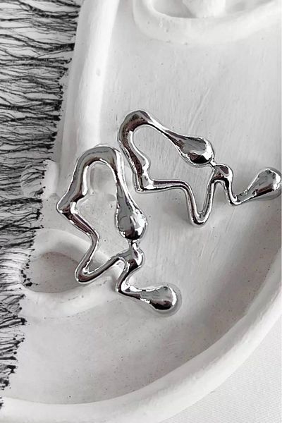 Only Vogue 2 Years Warranty Certificated Metal Design Earrings
