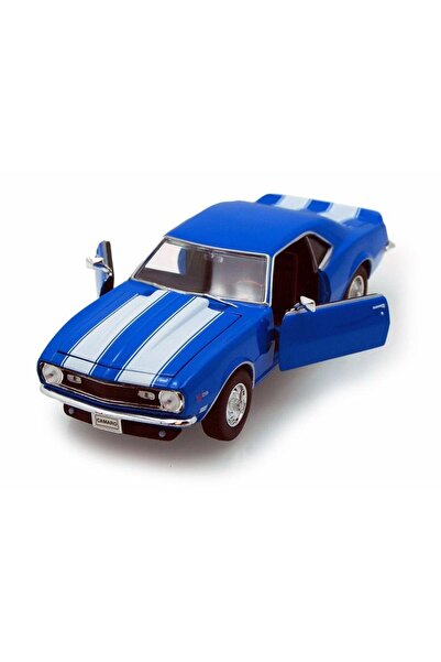 WELLY 1:24 سيارة شيفروليه كامارو Z28 موديل 1968 باللون الأزرق