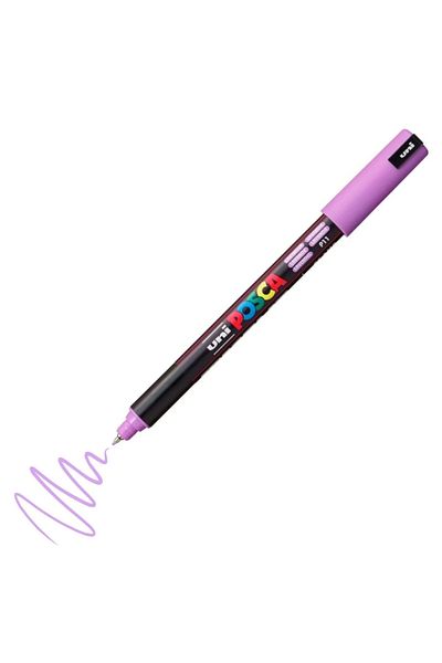 Uni Posca PC-1mr - 0.7 Mm Lavender Painting Marker