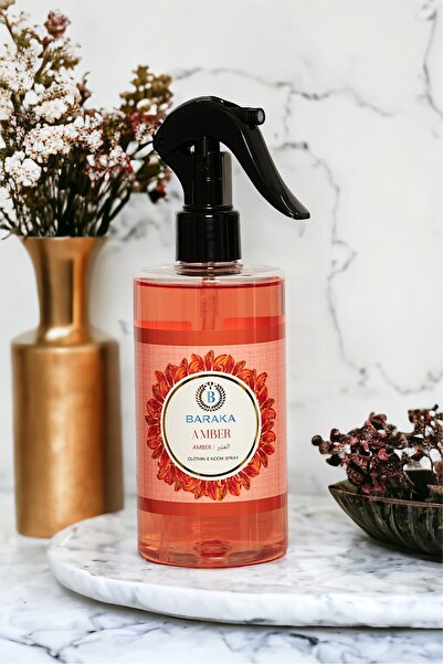 BARAKA AMBER Oda ve Çamaşır Spreyi 350 ML