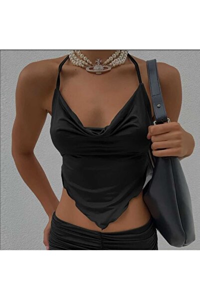 GARDIROZA Boyundan Ve Sırttan Bağlamalı Sırt Açık Büstiyer