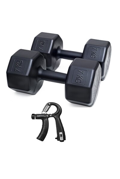 Besinistanbul PS SPOR 7 KG DAMBIL X 2 ADET = 14 KG + SAYAÇLI AYARLANABİLİR EL...