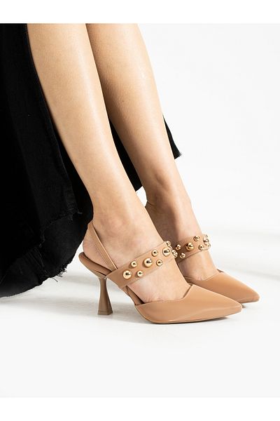 Alemdar Shoes Дамски обувки на ток от норка MELA