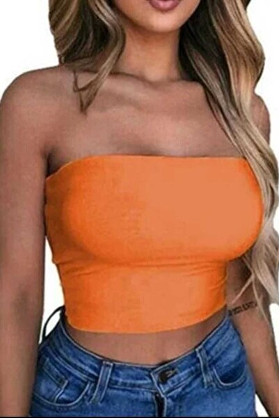 GARDIROZA Ženska majica bez naramenica, kratka majica bez naramenica, bluza b...