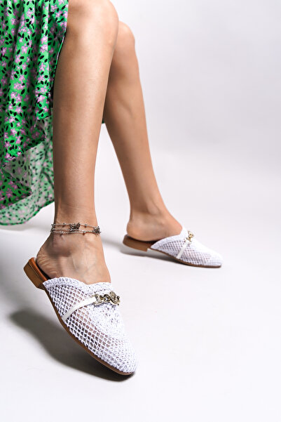 Riccon Papuci de damă Maendreil 0012100   alb