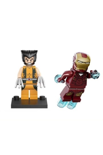 marimari قطعتان من لعبة البناء المتوافقة مع أفنجرز