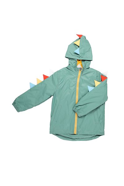 MİMBOKİDS Boy's Dinosaur Figured Raincoat
