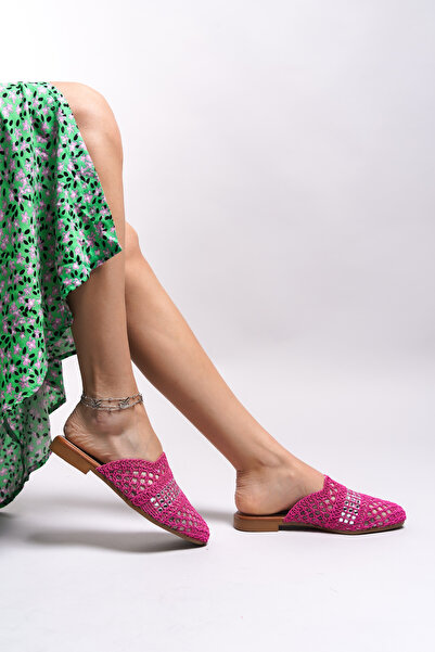 Riccon Γυναικείες Παντόφλες Bhilnash0012101 Φούξια