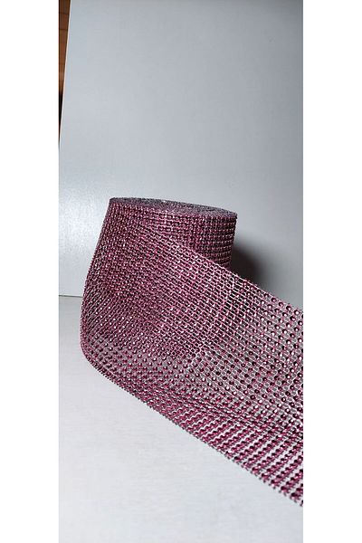Aker Hediyelik 9m Pink 24 Stone Stras - Κορδέλα χάντρες και πλαστικές ειδικές πέτρες