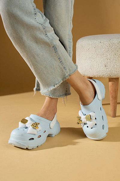 Moda Kadıköy Γυναικείες Μπλε Γυναικείες Eva Sea Beach Doctor Nurse Hospital CoMfort Άνετα σανδάλια Παντόφλες