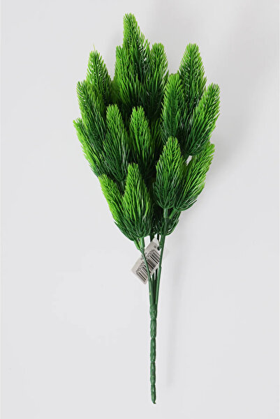 BYSHOME باقة زهور صناعية بمظهر الصنوبر الخضراء بارتفاع 32 سم مناسبة للاستخدام...