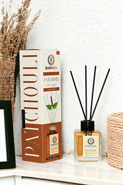 BARAKA PAÇULİ Çubuklu Oda Kokusu 120 ML - YAZA ÖZEL FİYAT !