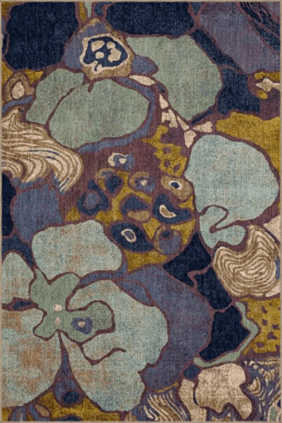 Rugs Modern Halı Çok Renkli Soyut Abstract Desenli Kreatif Modern Dekoratif H...