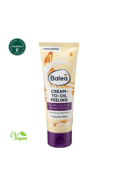 BALEA 75 ml Cream-To-Oil Night Peeling