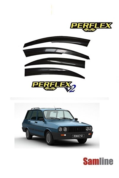 PERFLEX Renault 12 Toros Stw (R12) 1989 Modeller Için Cam Rüzgarlığı Takımı 4...