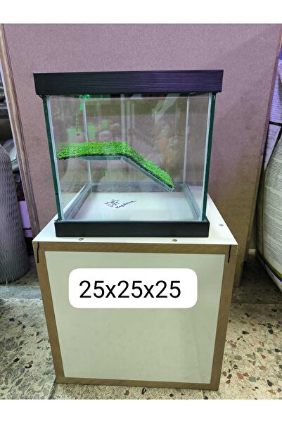 sevgipet PET CAM KAPLUMBAĞA AKVARYUMU SEHPALI