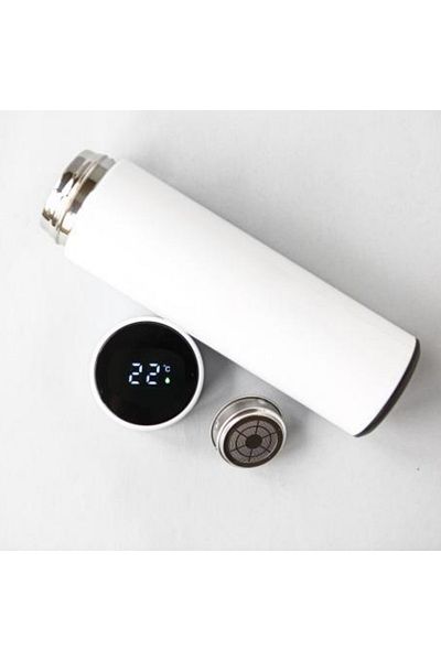 KENTBAZAAR 500 ml White Graduated Thermos