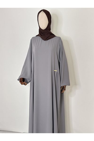 R&S modibone Medina Silk Fabric Gir Colorful Hijab Loose φόρεμα - Κατάλληλο για Hajj και Umrah