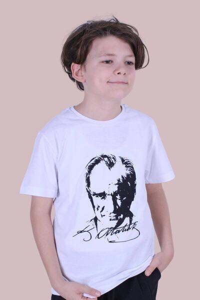 oneagılyazı Tricou unisex semnat Ataturk Printed