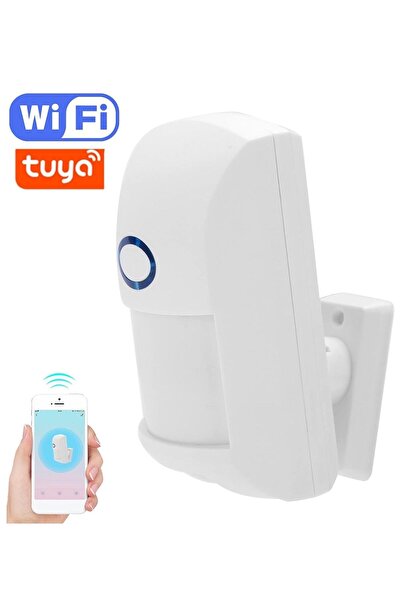 ARDSU WiFi Hareket Sensörü 110° Geniş Açı Ev Güvenlik Sistemi Alarm Sensörü Ev Otomasyonu İçin