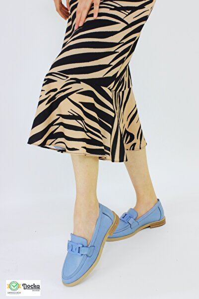 Mammamia Kadın Ortopedik Hakiki Deri Günlük Loafer Ayakkabı M25/YA-MAYA