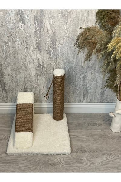 PetZilla Joker Cat Scratching Ramp and Pole 35x35